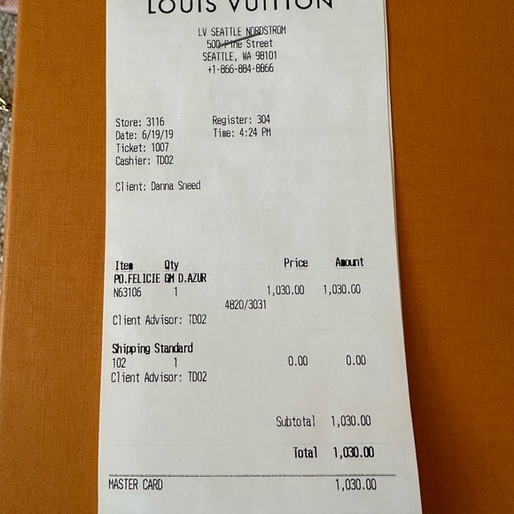 Louis Vuitton Pochette Felicie D.Azur - Picture 8 of 14